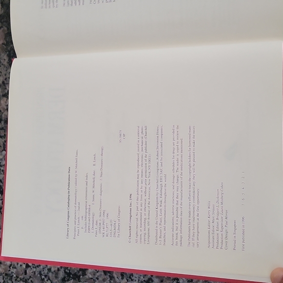 Principles and Practice of Dermatology second edition 1996 textbook hard cover - Picture 8 of 8